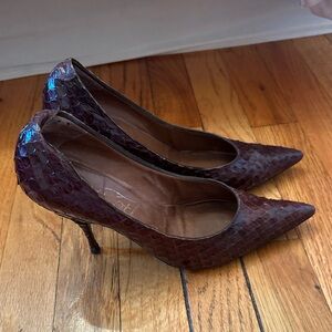 Elegant Brown Stiletto Heels